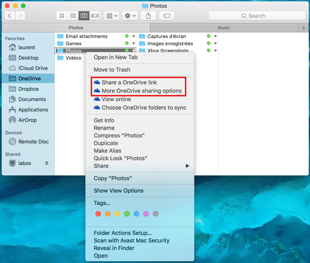 current version of onedrive for mac